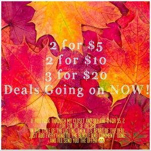 GOOD DEALS GOING ON!